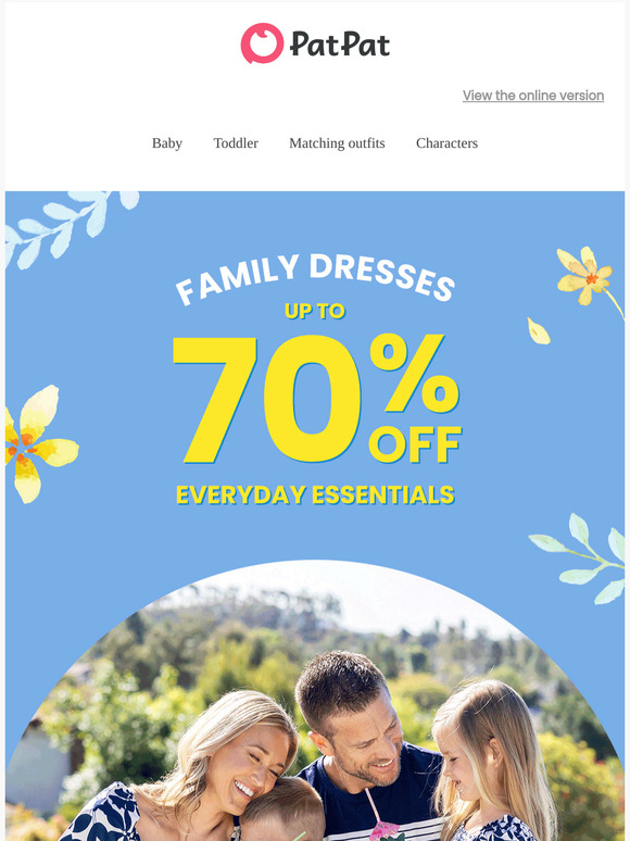 🎉Up to 70% Off Best-Sellers: Family Matching Styles Are Back in Stock!