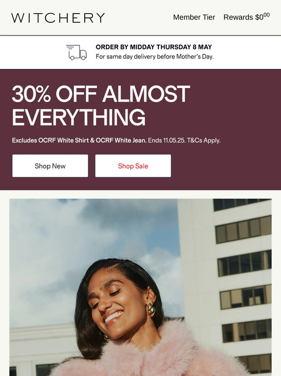 Think Pink | 30% Off Continues