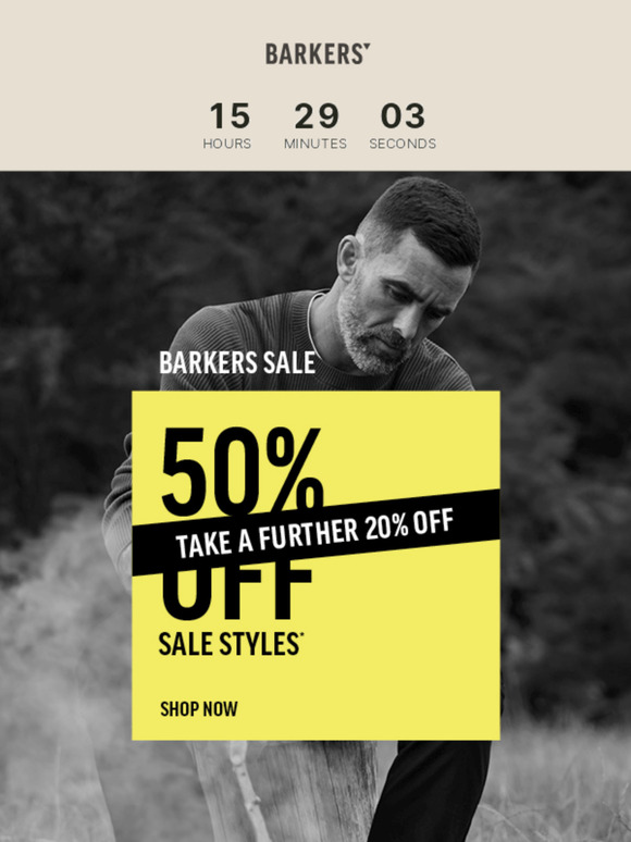 FINAL HOURS: Further 20% Off Sale
