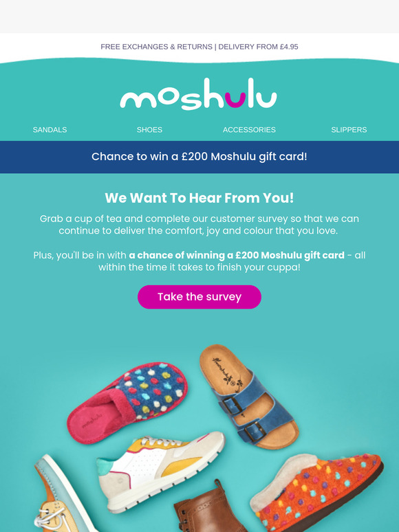 Share Your Thoughts for a £200 Prize 💗 Complete Our 2025 Customer Survey