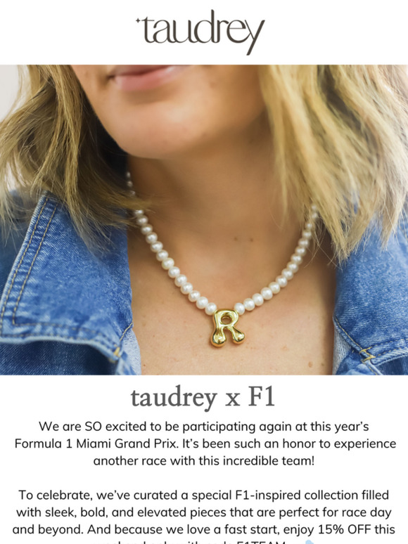 🏁 Start Your Engines: 15% OFF F1-Inspired Pretties