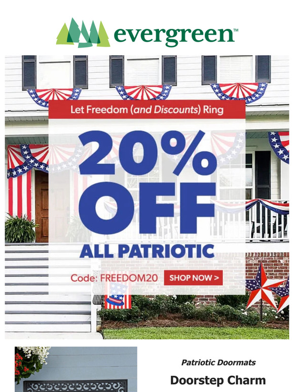 Summer’s Most Patriotic Picks—Now 20% Off