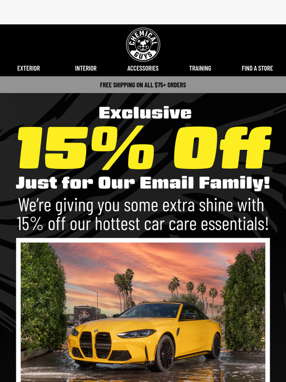 Exclusive 15% Off For CG Family!