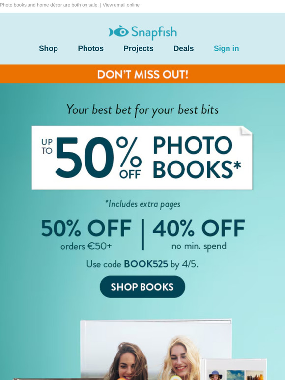 ✌️Two deals you don’t want to miss—up to 50% off!