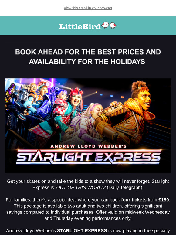 💫Andrew Lloyd Webber's Starlight Express