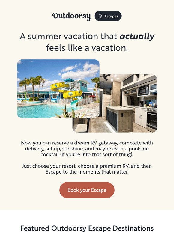 😎 ESCAPE all the hassle...