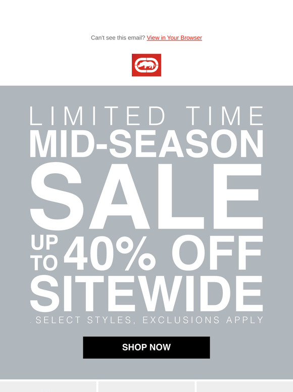 Elevate Your Rotation – Now Up to 40% Off
