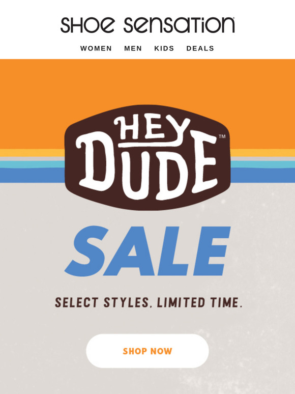 Exclusive HEYDUDE Sale – Limited Time Only!