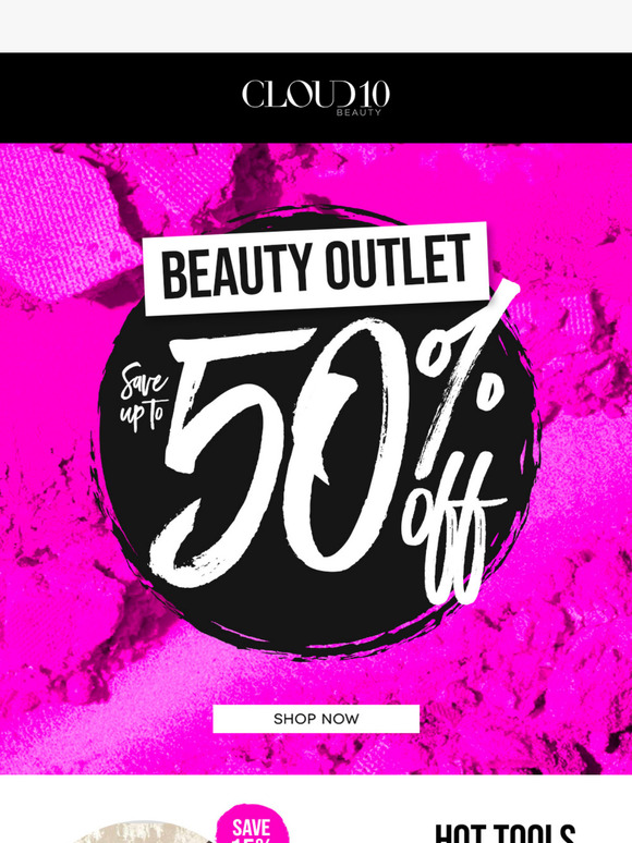Save Up To 50% Off In Our Beauty Outlet Sale! 💸