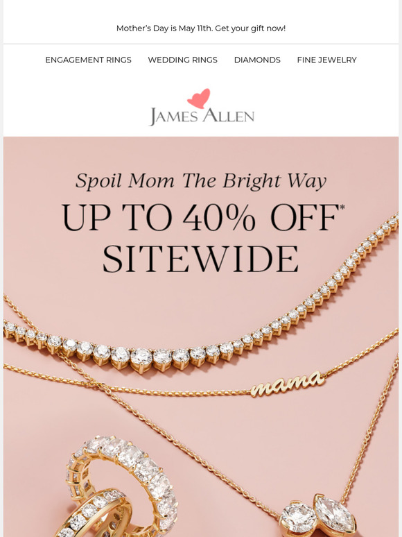 Sparkle Mother's Day With 40% Off