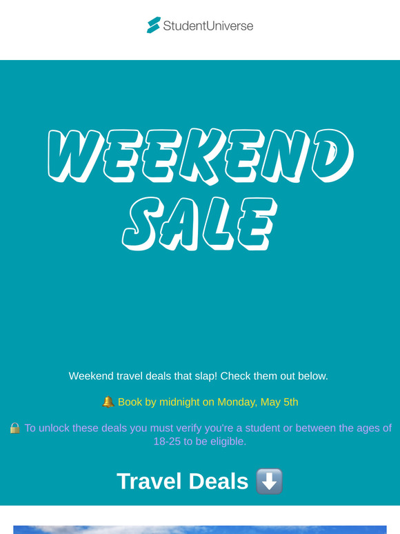 These weekend deals are 🔥! $255 off to London