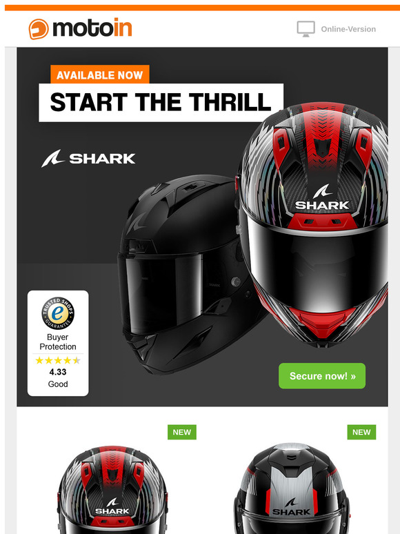 🏁 New season, new SHARK helmets!