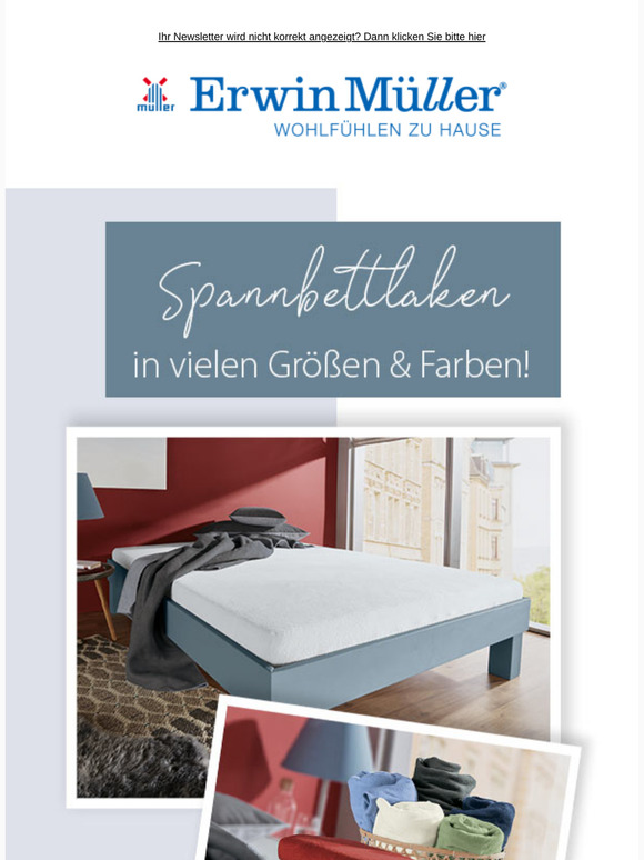 Entdecken Sie unsere große Auswahl an Spannbettlaken für den Sommer!