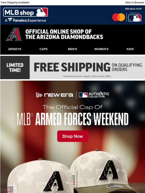Honor Our Heroes: New Era Armed Forces Headwear