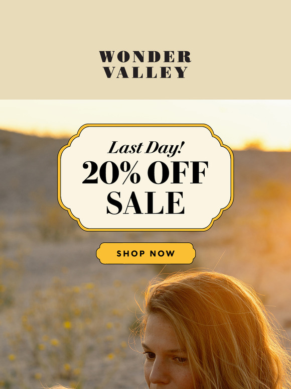 20% OFF Sale Ends Tonight ⏳