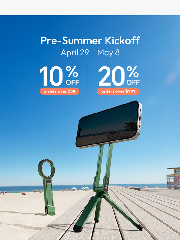 Pre-Summer Kickoff – Limited Time Deals on Top Gear! 🌞