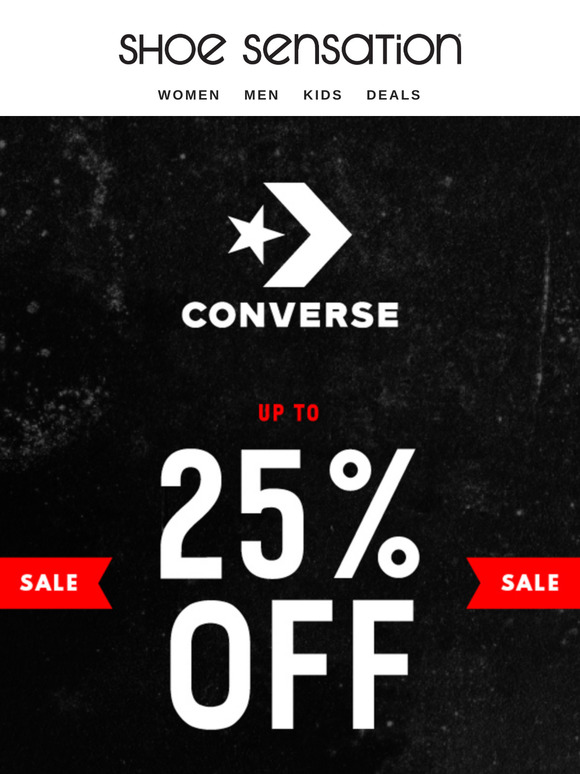 Converse Deals Won’t Last! Shop Your Favorites Now