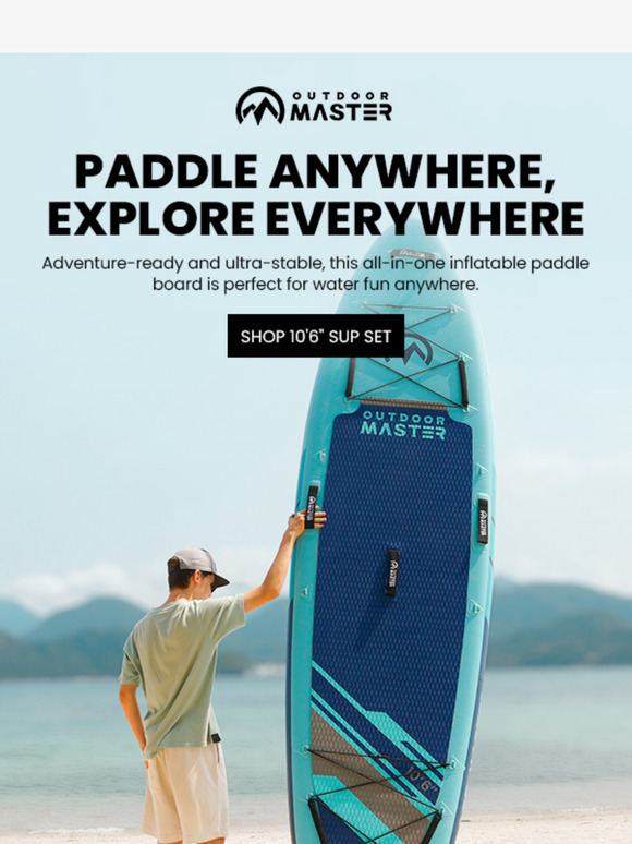 Everything You Need for the Water – In One SUP Package