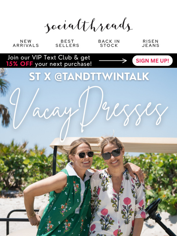 📸 Perfect Vacay Dresses Picked By T&T 🌴