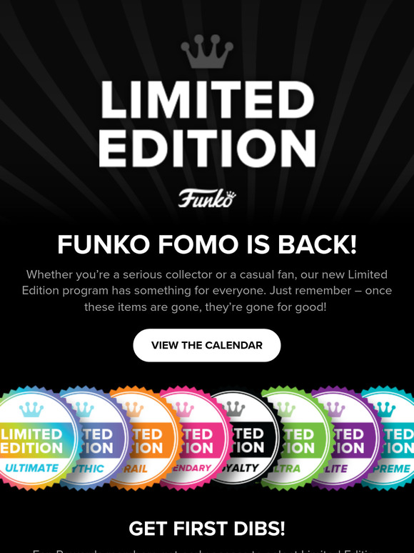 Limited Edition Drops are Coming!