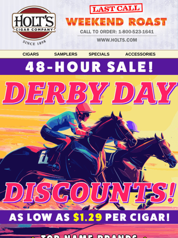 🐴Derby Day Discounts still racing up to 88% off MSRP + FREE Shipping!