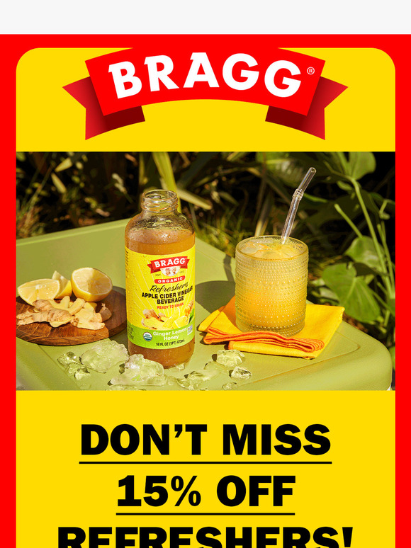 Don't Miss Out: 15% off ACV Refreshers