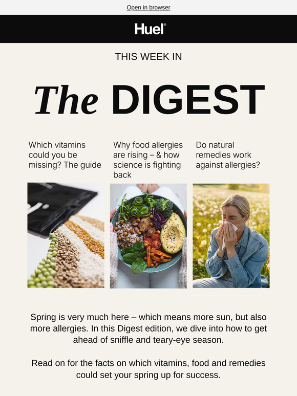Allergy season? Here’s how to fight back 🍃🤧