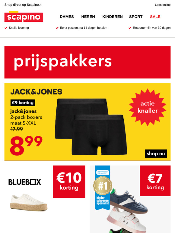 Nieuwe prijspakkers