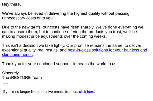Important Note From The Team