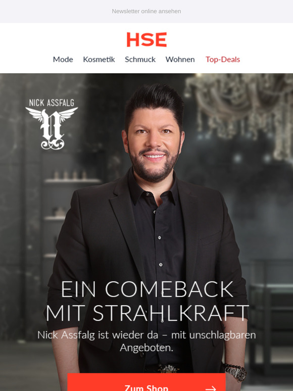 Nick Assfalg ist zurück – glamouröser denn je