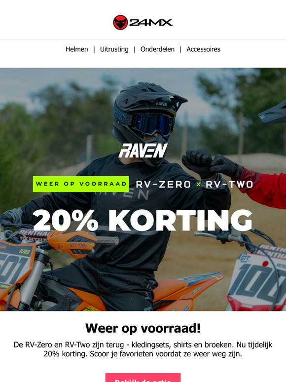 Weer op voorraad: RV-Zero & RV-Two