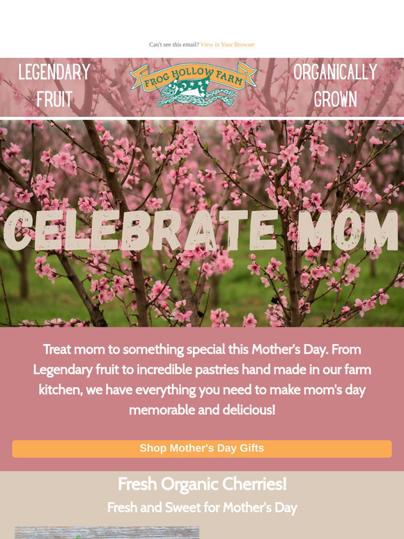 Farm Fresh Mother's Day Gifts ❤️🍒 Order Now!