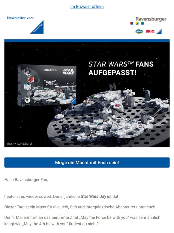 Die Macht ist stark mit dem GraviTrax Action-Set Death Star