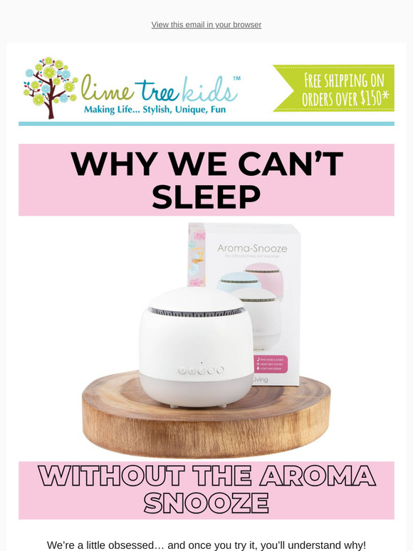 Why We Can’t Sleep Without the Aroma Snooze 😴💤