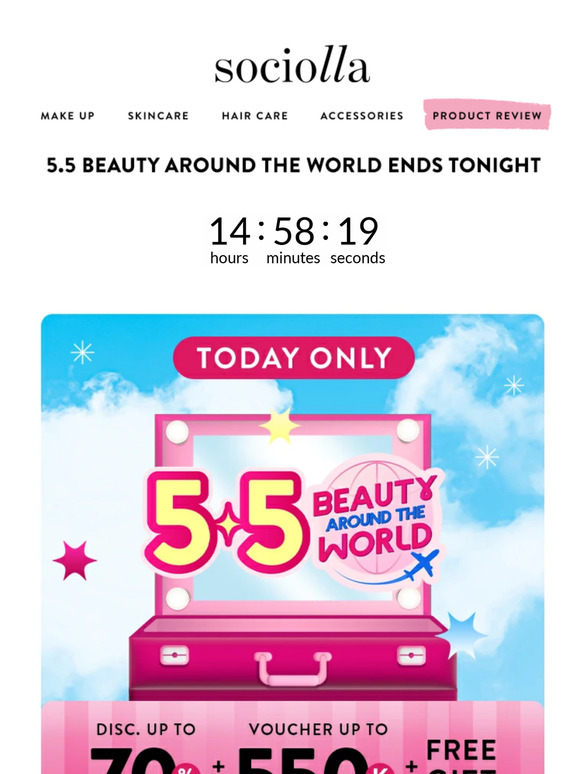 🎉 5.5 SALE: Beauties Around the World 🎉