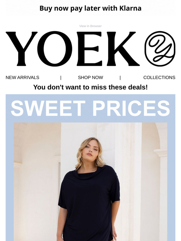 🔔 Last chance: Sweet Prices ends tomorrow!
