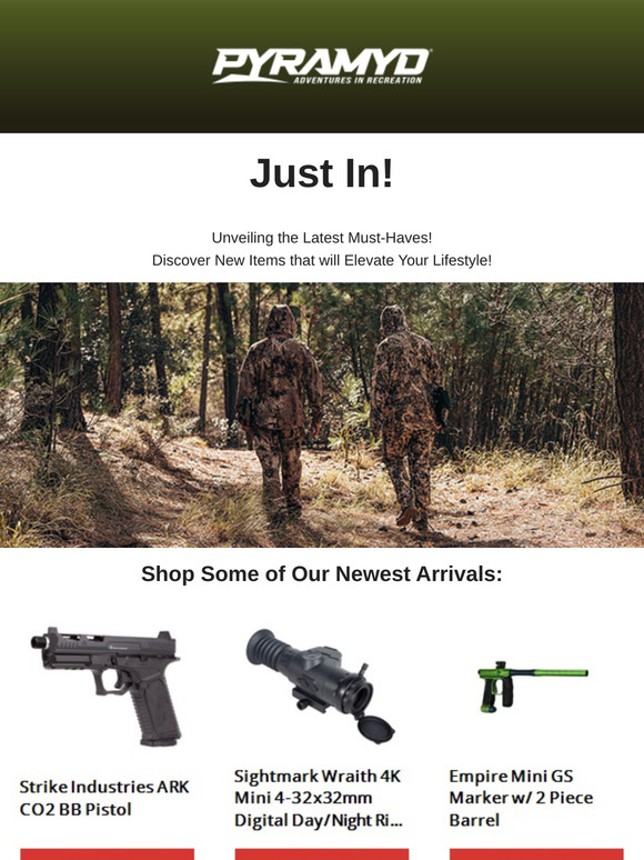 See what's NEW at Pyramyd!