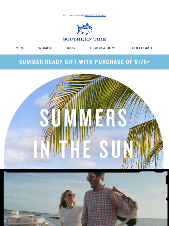 Gift on us. New arrivals on you.