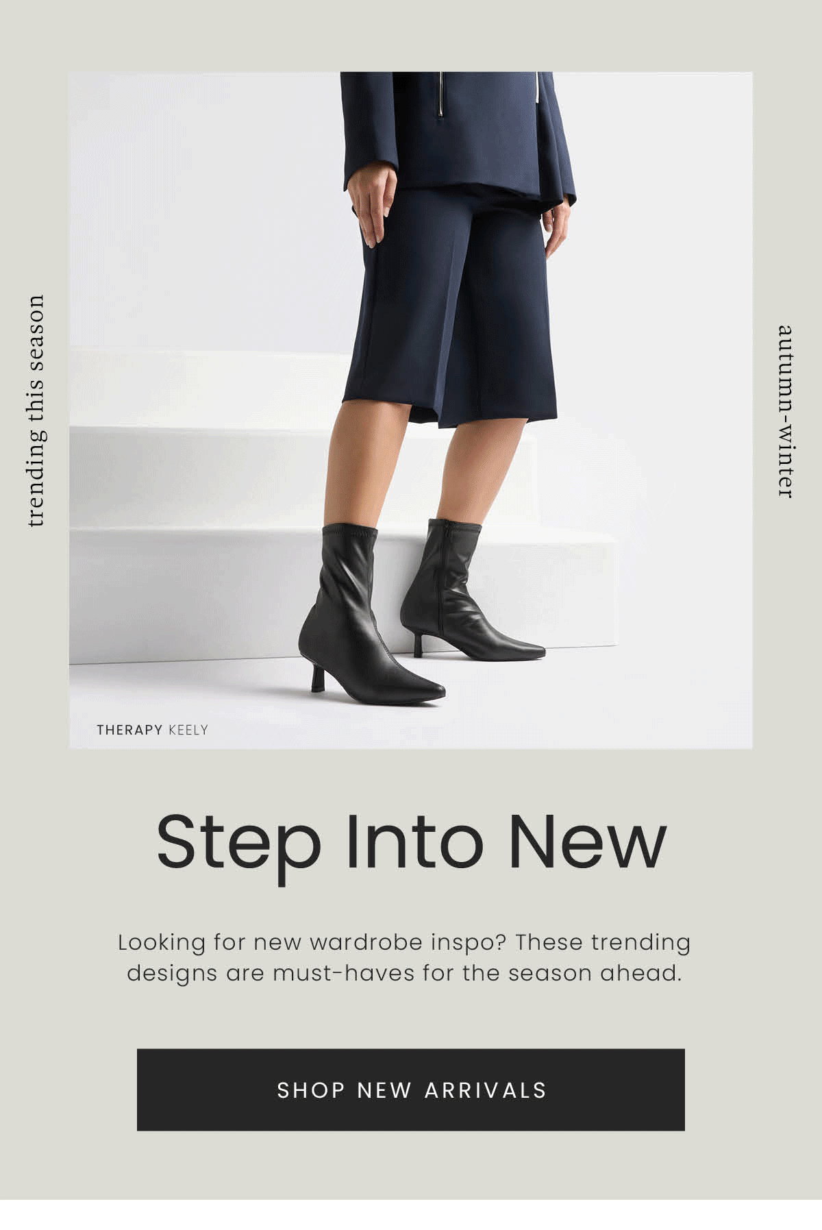 STEP INTO NEW
