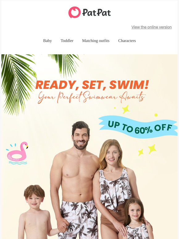 🏖️ Up to 60% Off on Swimwear – Dive In Now!