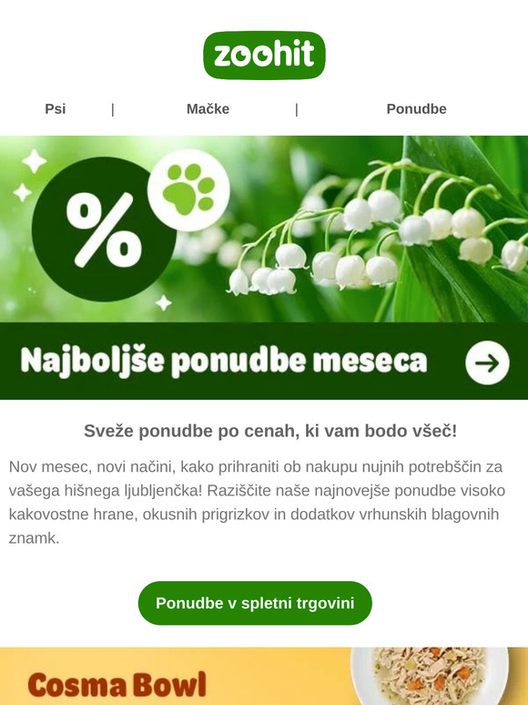 Najboljše ponudbe tega meseca so tukaj!