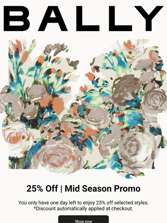 25% Off | Ends Tomorrow