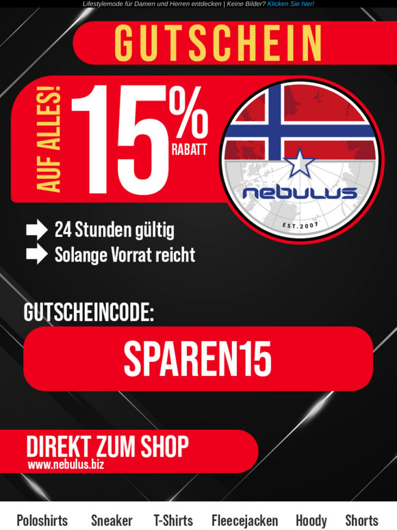Dein 15 %-Vorteil läuft bald ab – jetzt bei Nebulus sparen! ⏳