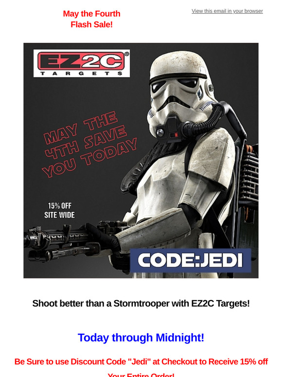 Star Wars Day 15% off Flash Sale!!