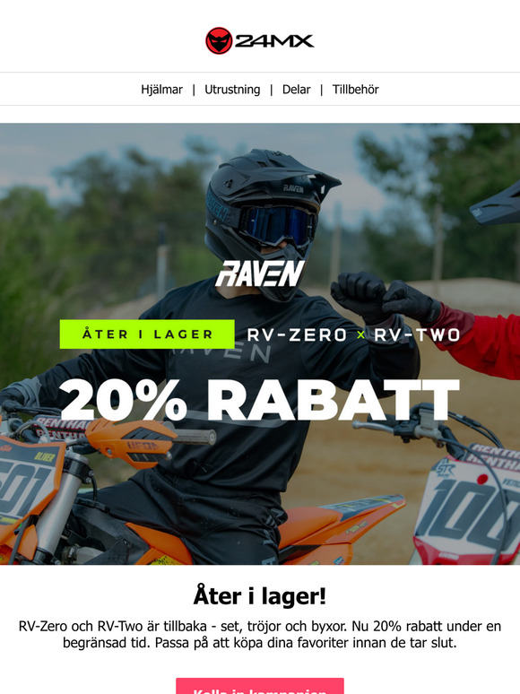 Åter i lager: RV-Zero & RV-Two