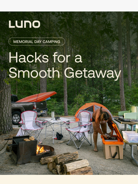 Hit the Campgrounds This Memorial Day Weekend!