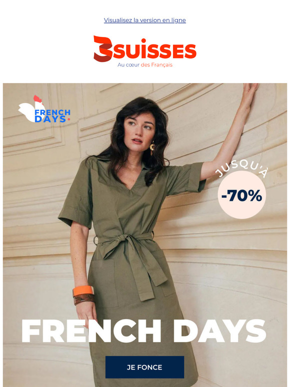 Des pièces à -70% en French Days