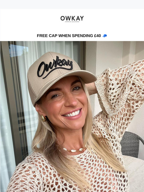FREE Cap when spending £40 + a Restock 🧢