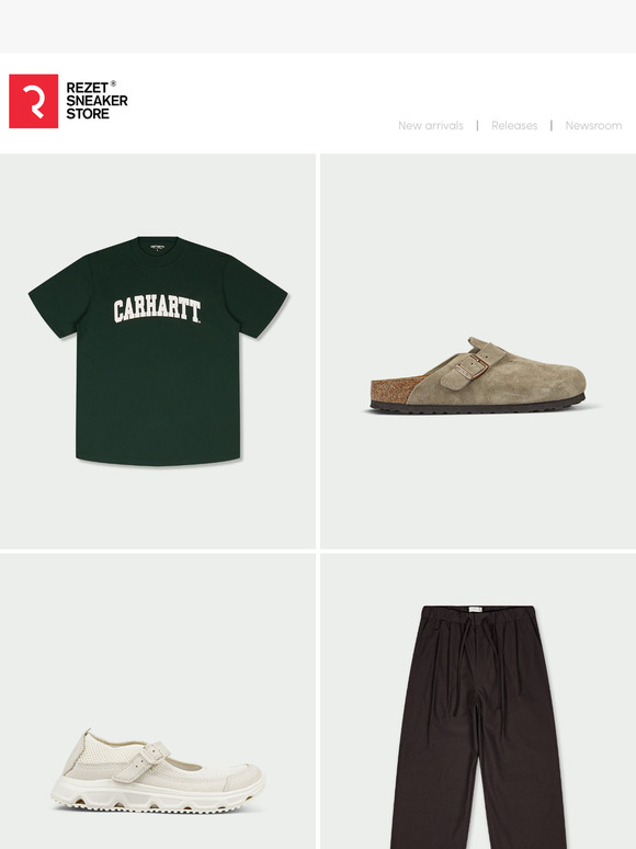 New arrivals from BIRKENSTOCK, Salomon and more