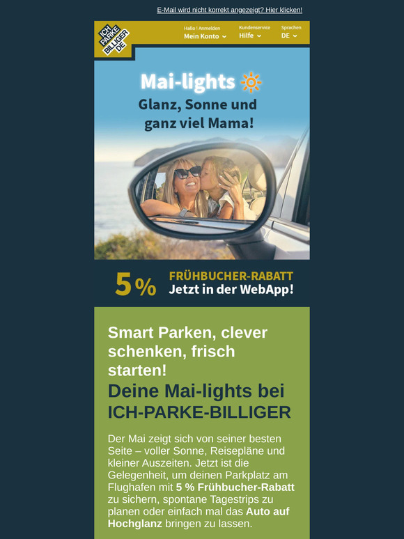 🔆 Deine Mai-lights: 5% Rabatt + Muttertagsidee, die wirklich glänzt!